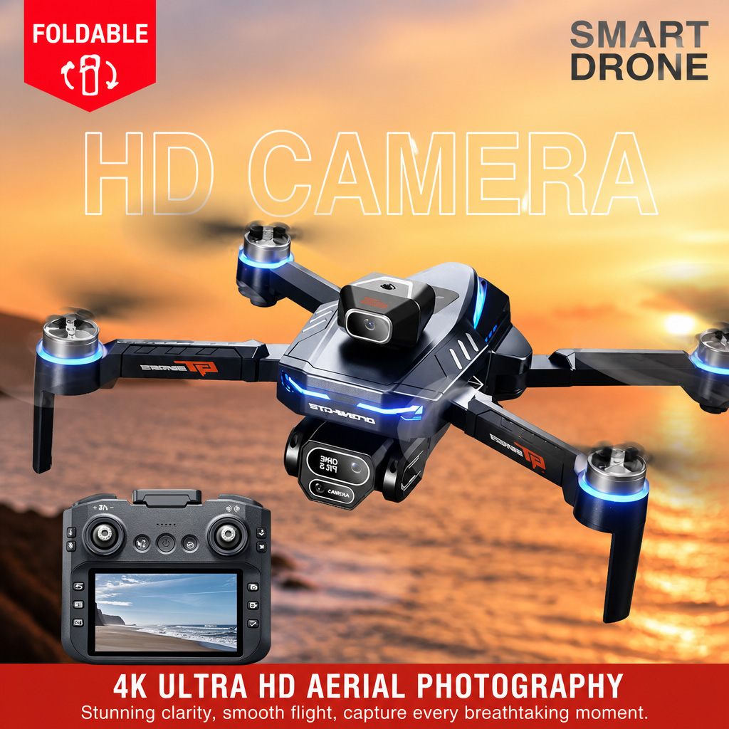 Drone Gimbal 3 Axis - Drony GPS GT8 360 ° Dron