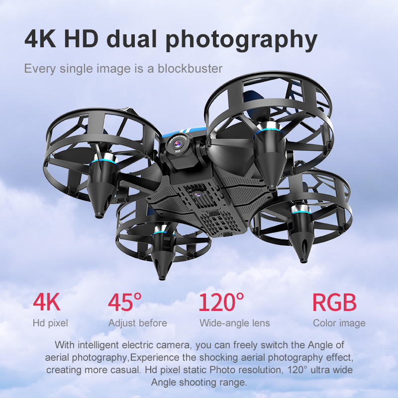 Nowy Mini Dron 812PRO profesjo – Drone Gimbal Case recenzja i cena
